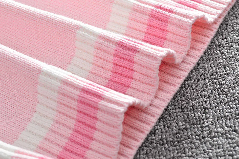 Jk sweater vest v nacke söt rosa kanin japanska kawaii broderi mönster kanin studenter enhetlig skola tjej pullover 211009