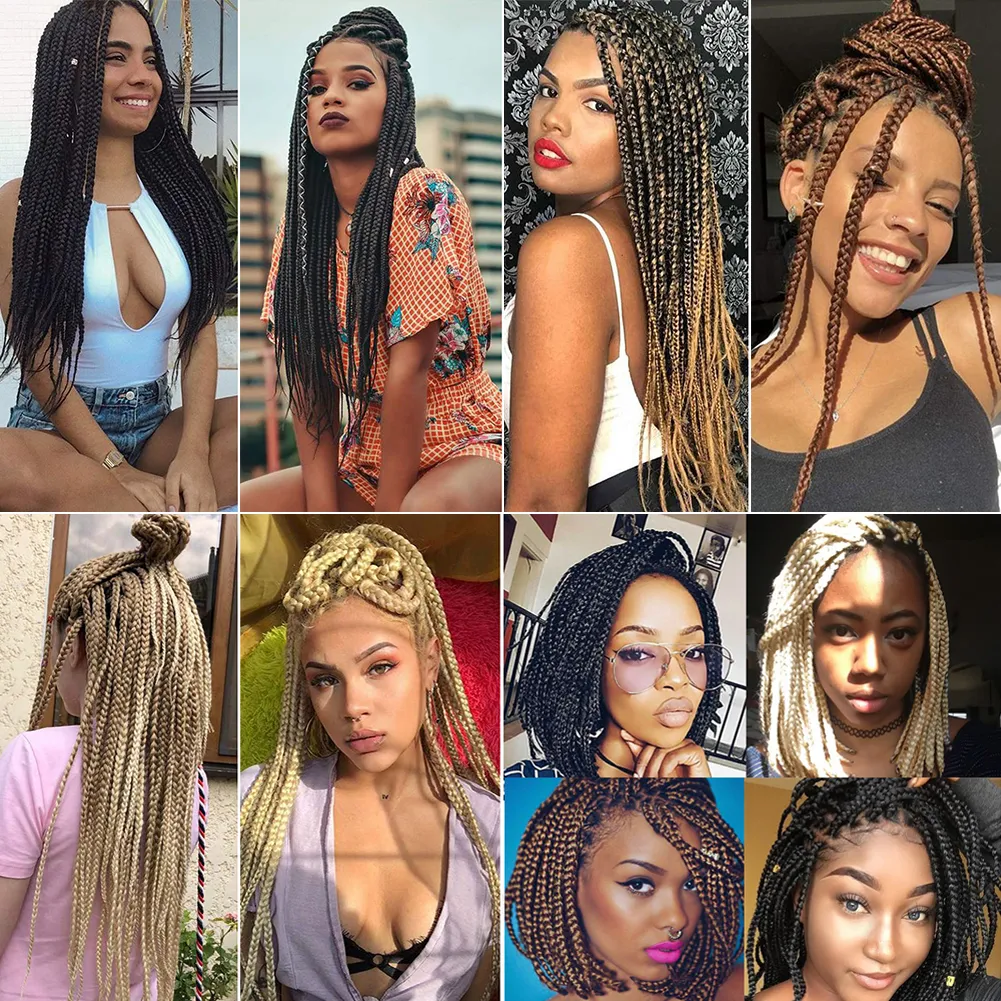 18+ Long Box Braids With Color
