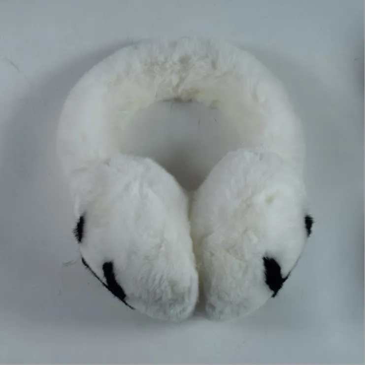 Inverno earmuffs feminino coelho veludo earmuffs marca clássica orelha muffs moda quente pelúcia earmuffs2846