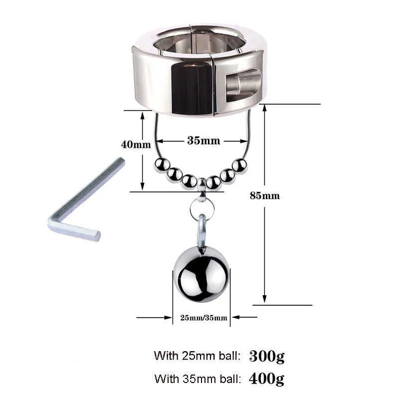 Stainless Steel Male Penis Ring Delay Ejaculation Device Sex Toys Metal Bondage Restraint Men CockRing Clamp Cock Rings P08276339828