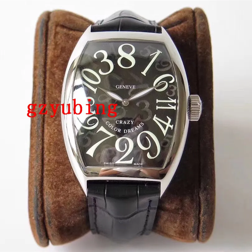 Wysokiej jakości zegarek szalone godziny 8880 Mechaniczne automatyczne stal ze stali nierdzewnej mężczyźni męskie męskie Women Watch zegarki na rękę 298B