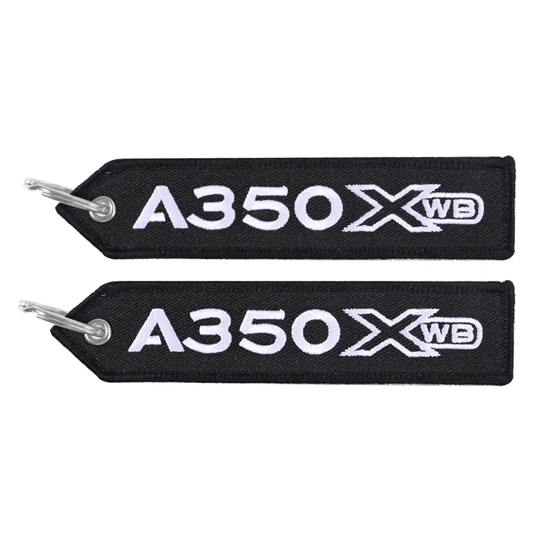 MiFaViPa Fashion Trinket AIRBUS Keychain Phone Strap Embroidery A320 Aviation Key Chain for Aviation Gifts Strap Lanyard Key Ring (12)