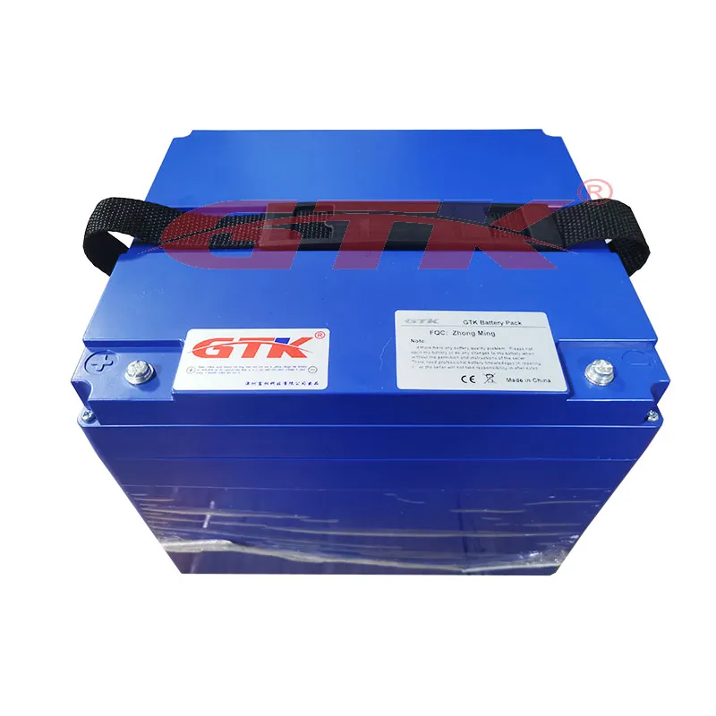 Batteria al titanato di litio GTK 12V 60Ah 2.4v LTO con BMS alimentazione di backup del frigorifero barche da pesca 1200W + caricabatterie 10A