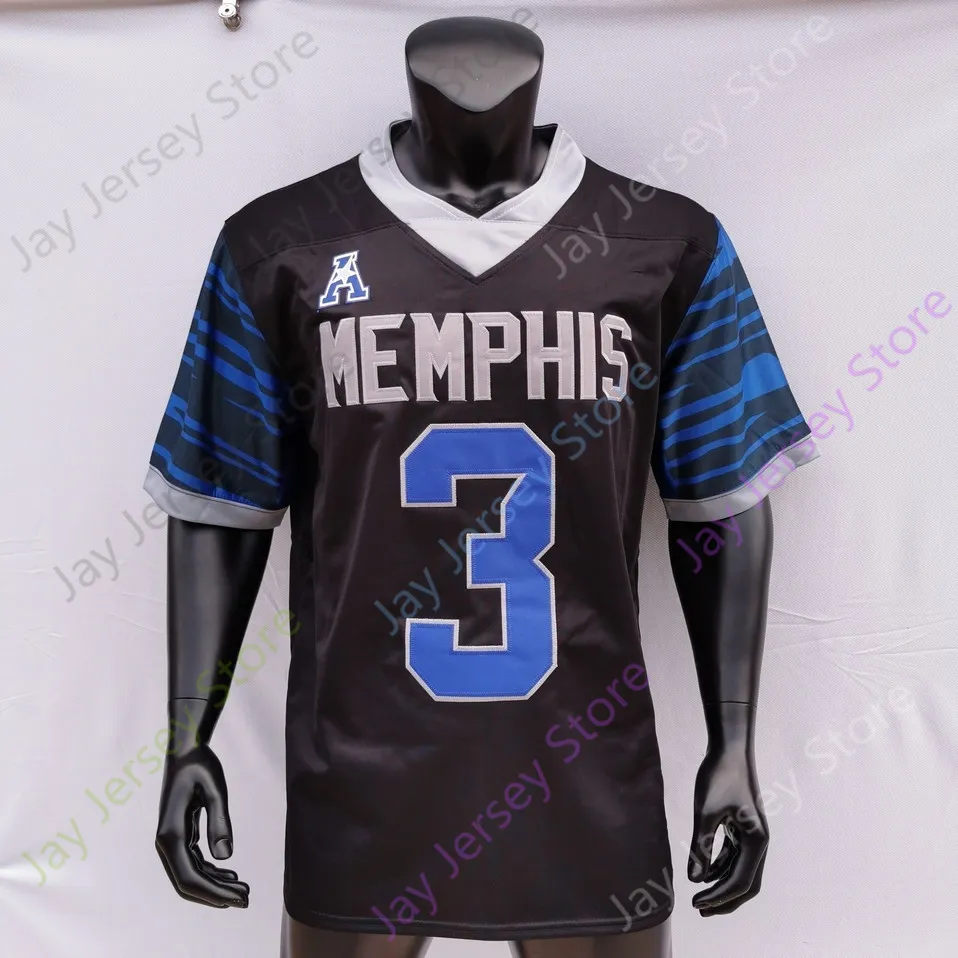 Maglie da calcio Memphis Tigers Maglia da calcio College Seth Henigan Jevyon Ducker Jaylon Allen Quindell Johnson Greg Rubin Lewis Thomas Martin Rogers