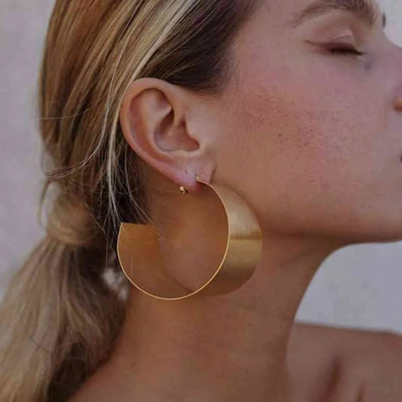 Gold Ohrstecker Anhänger Design Damen Ohrhänger Ohrringe 2021