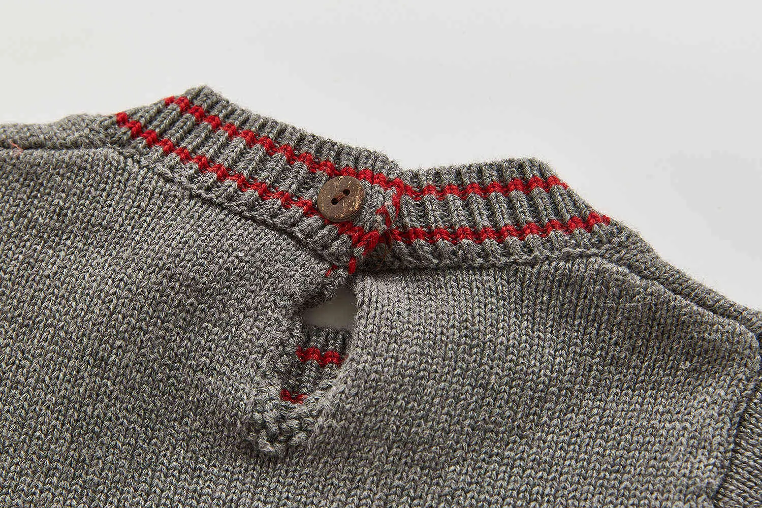 Maglione ricamato lavorato a maglia autunnale bambina, pagliaccetto in cotone a maniche lunghe, vestiti bambina 210702
