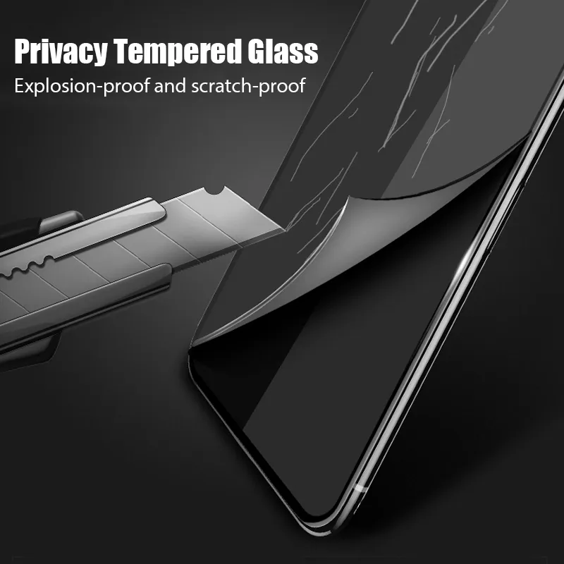 Vidrio protector de pantalla de privacidad para Xiaomi Redmi Note 10S 10 Pro Max 5G 9T 9S 5 6 Pro vidrio templado para redmi Note