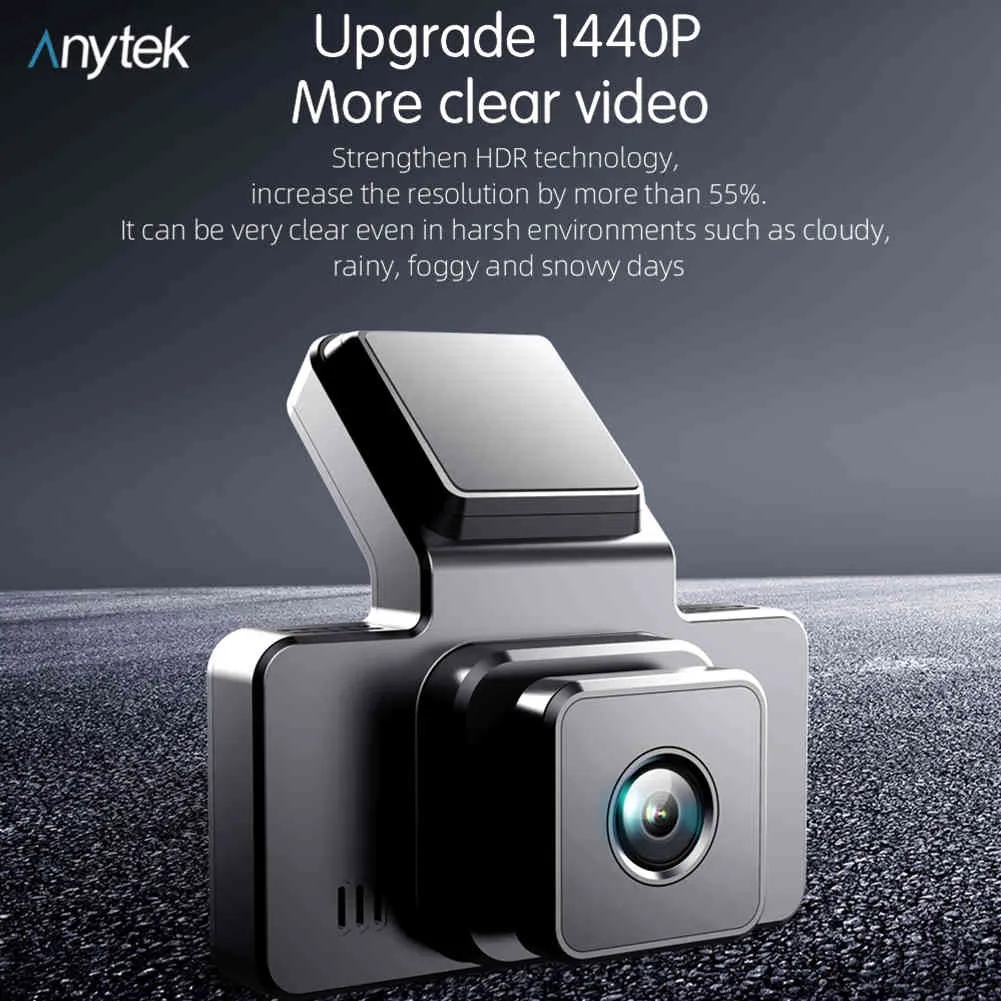 Anytek A39 WIFI dash cam FHD 1080p 2k front rear 2 camera Lens CAR dvr smart car dvrs Auto Night Vision 24H Parking Monitor