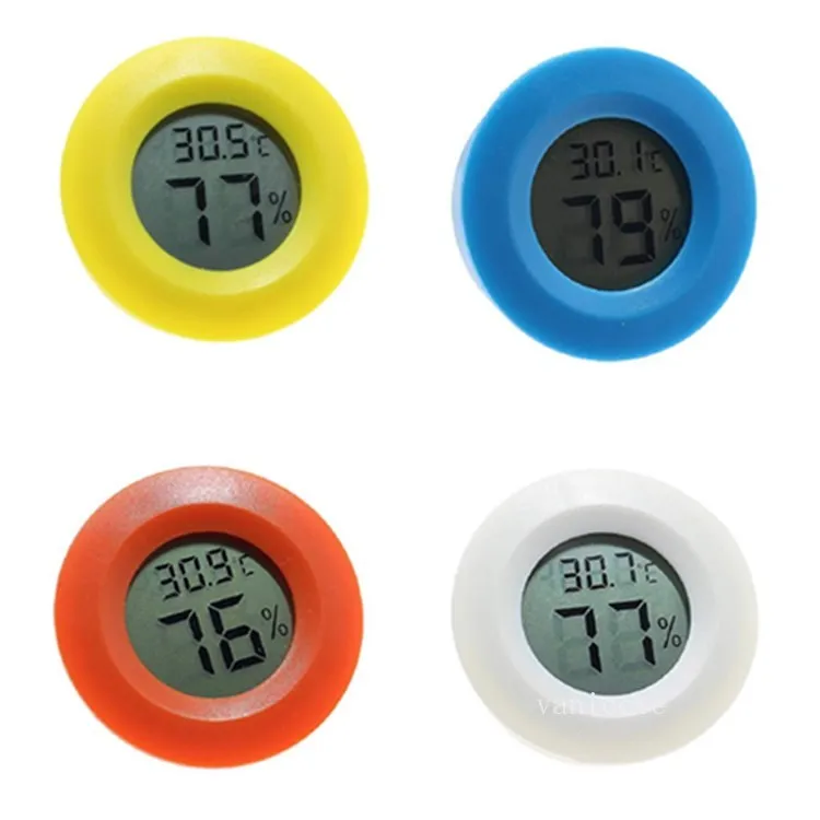 2in1 термометр бытовые термометры мини-ЖК-дисплей цифровой температурный счетчик термограф внутренний комнатный инструмент T2i52707