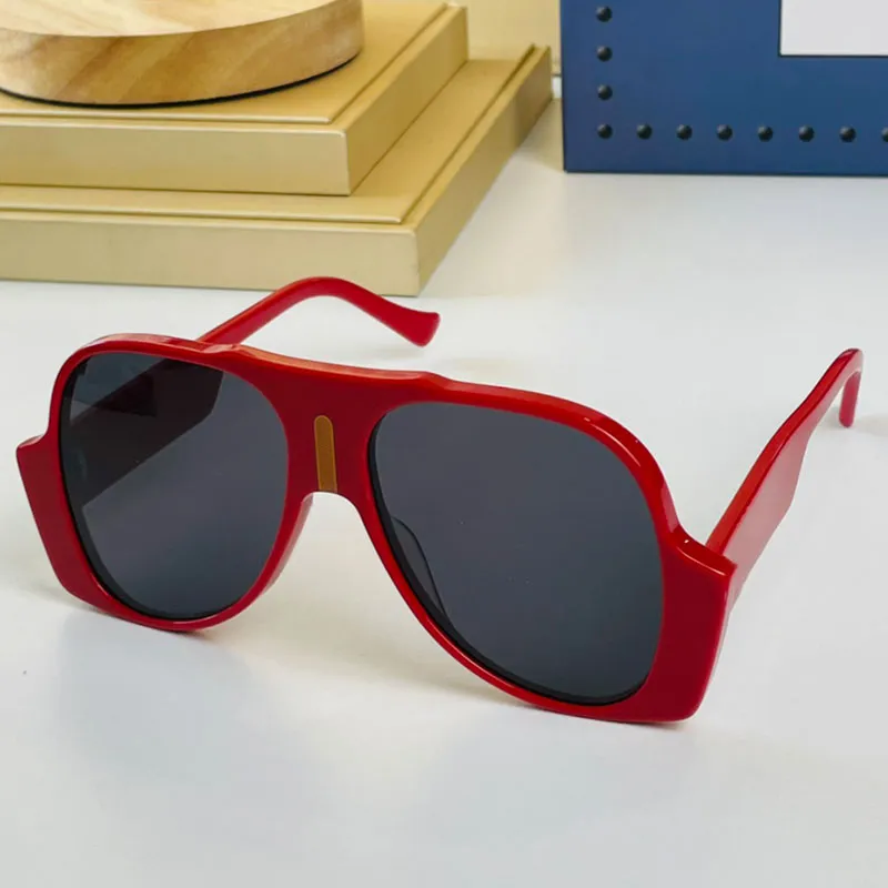 2022 NOUVEAU TOP QUALITÉ 0785 Lunettes de soleil pour hommes Personnalités de mode de la mode des lunettes de la mode Unique protège les yeux Gafa1576