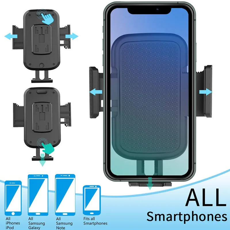 Uruchomienie uchwytu na montowanie telefonu uniwersalnego na telefon komórkowy dla telefonów komórkowych Regulowany kubek samochodowy do montażu telefonu do Huawei Samsung 2104205777919