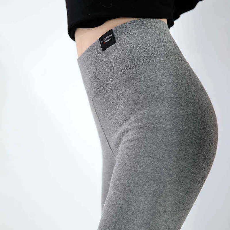 GCAROL Frauen Fleece Legging Gedruckt Tuch Label Sleamless Fitness Winter Kaninchen Plüsch Thermische Kälte Widerstand Unter Null 211215