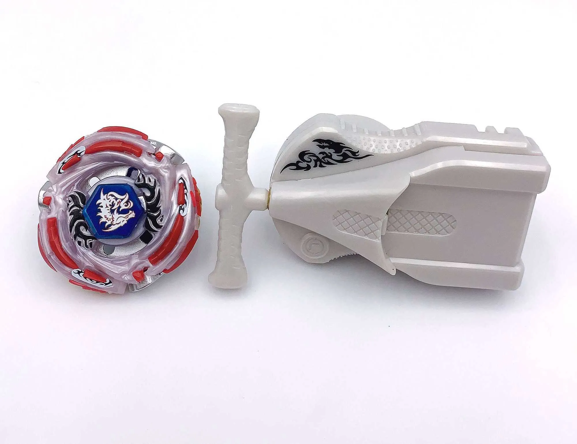 100 oryginalnych tomy beyblade fusion de metal BB88 Meteo Drago W105F Lanzador 2108038884904