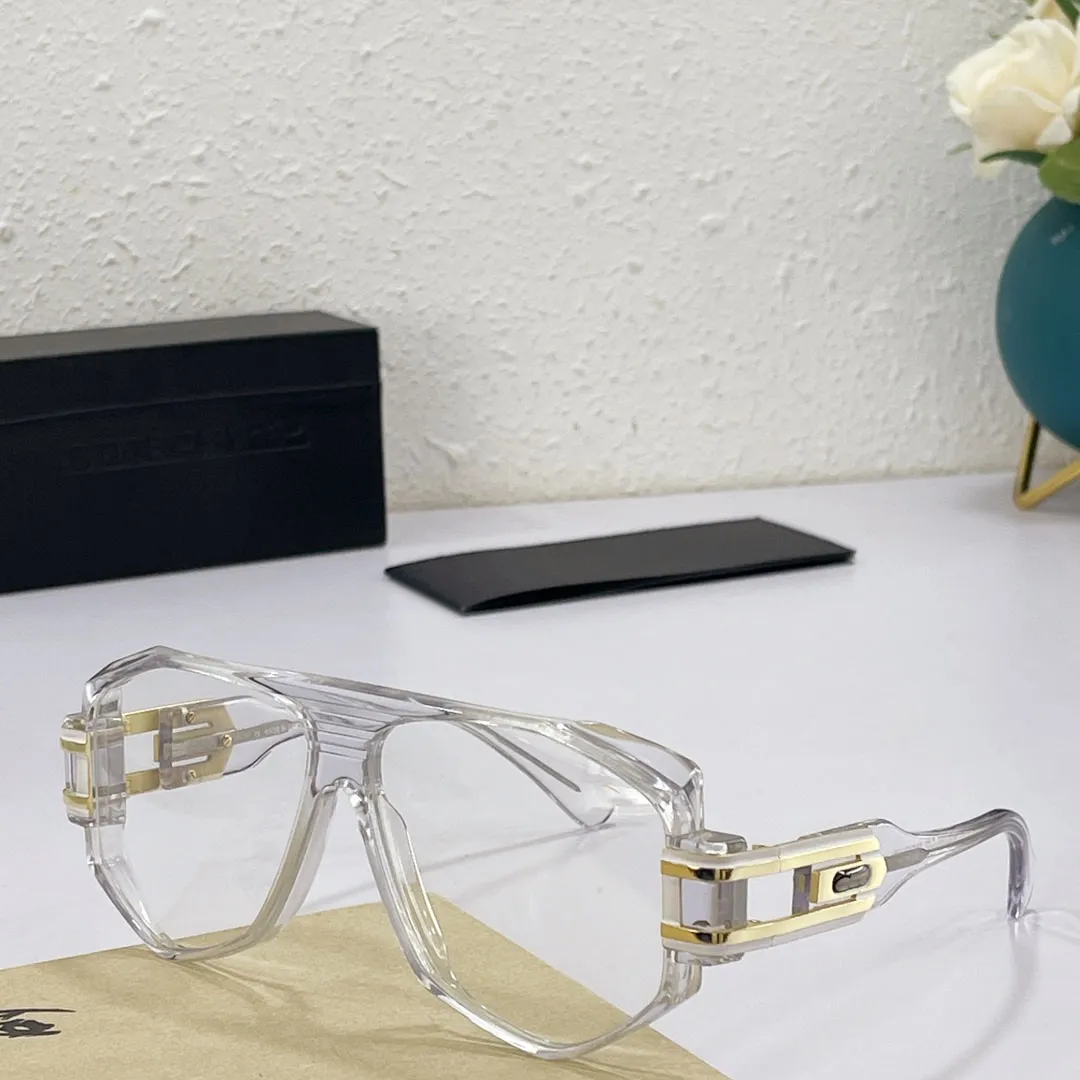 CAZA 163 Diseñador de alta calidad gafas ópticas marco moda retro marca de lujo anteojos negocio diseño simple para mujer prescripti231A