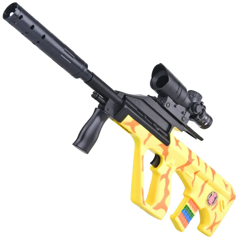 AUG Water Bullet Ball Toy Guns Firing Pistol For Boys Models Rifles Sniper CS Fighting Shooting Game Birthday Gifts