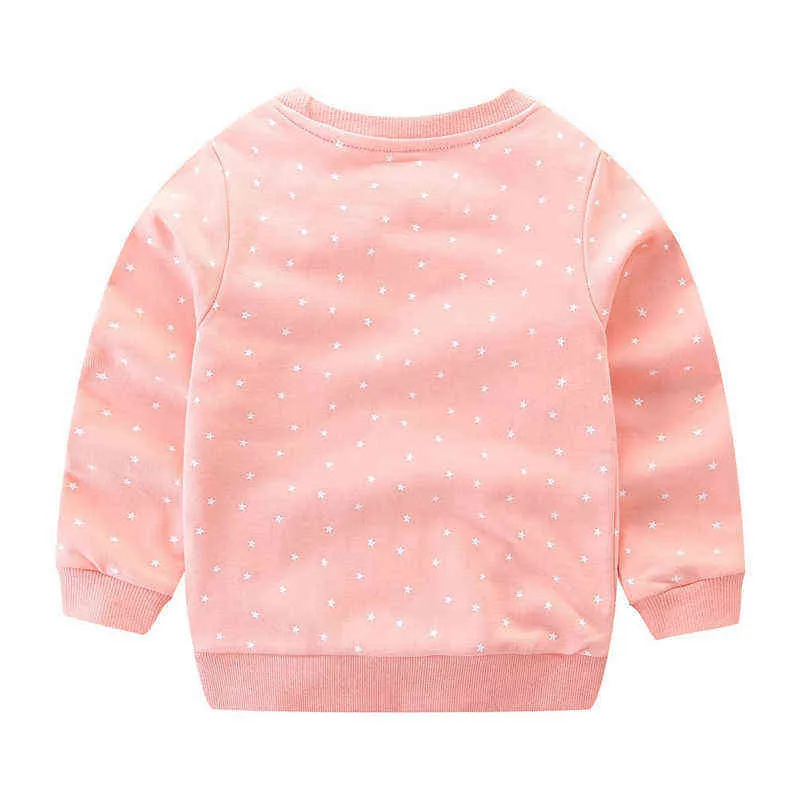 SAILEROAD coton mouton broderie enfants sweats à capuche pour petites filles vêtements printemps enfants à manches longues chemises 211111