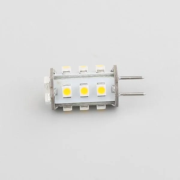 Bulbs 12VDC GY6 35 G6 35 1W 15LED 3528SMD Bulb Lamp Dimmable 360degree Illumination Slim Boby Commercial Engineering lot268D