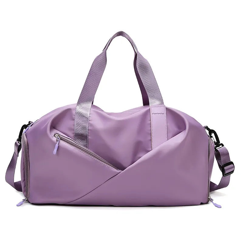 Bolsas de equipaje Unisex, bolsa de ejercicio impermeable multifuncional con separación seca y húmeda para mujeres de viaje portátil de corta distancia