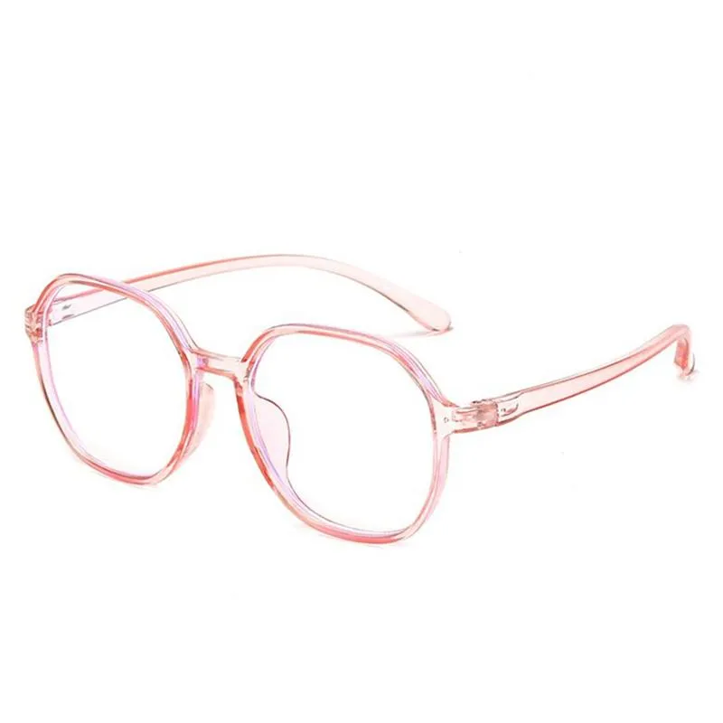 -100 -150 à -600 mignon myopes ovales lunettes étudiante de mode moins degré dioptère spectacles noir rose transparent sungasse323s