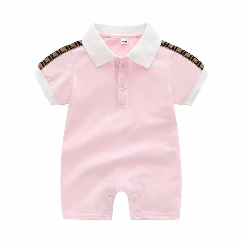 Cotton Letter Print Newborn Baby Romper Short Sleeve Pajamas For Boys And  Girls From Dtysunny2018, $17.01