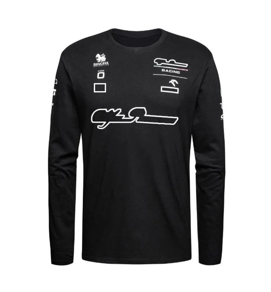 T-shirt da corsa coppie estive della squadra di Formula 1 F1 Sia la stessa personalizzazione