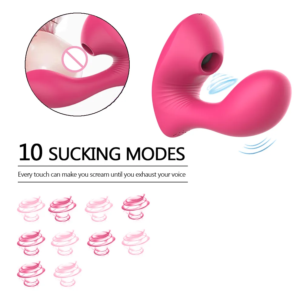 Stimulateur de Clitoris à succion puissant, vibrateur vaginal, jouet sexuel pour adulte, ventouse orale, vibrateur, produits sexuels féminins