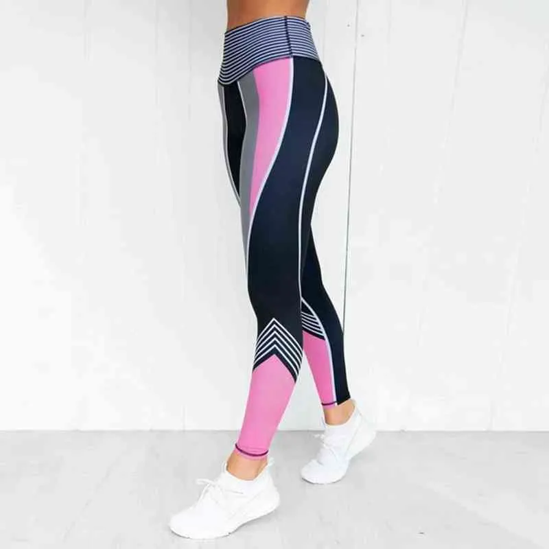 Femmes Collants Fitness Running Yoga Pantalon Push Up Leggins Energy Gym Vêtements Fille Leggins Taille Haute Sans Couture Sport Leggings # T1P H1221