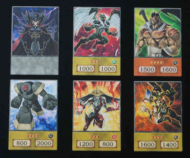 24 pzEvil HERO Archetype Series Anime Style Cards Yugioh GX Dark Jaden Yuki Deck SP King Evil Judai Token YGO Orica G220311