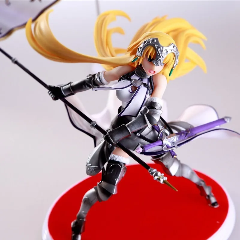 Fate Grand Order FGO Anime Flag Flag Ver Joan of Arc władca La Pucelle Jeanne D039ARC Action Figure Model Doll Toys X0503209C1899087