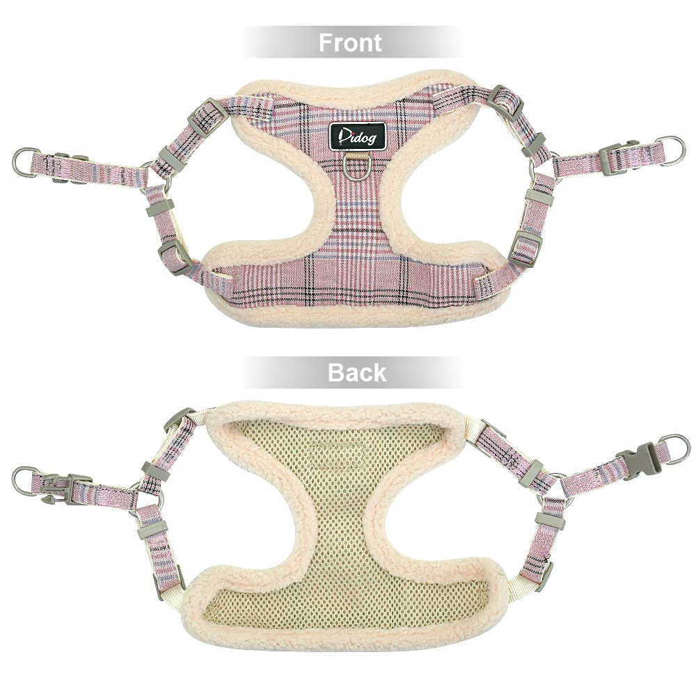 Imbracatura morbida cani Pet No Pull Regolabile Chihuahua Puppy Cat Harness Guinzaglio cani di taglia piccola e media Cappotto Arnes Perro 210830