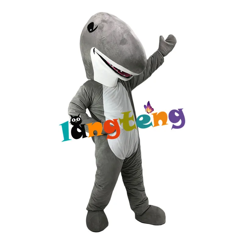 Costumes de mascotte1196 Costume de mascotte de requin conception de personnage adulte