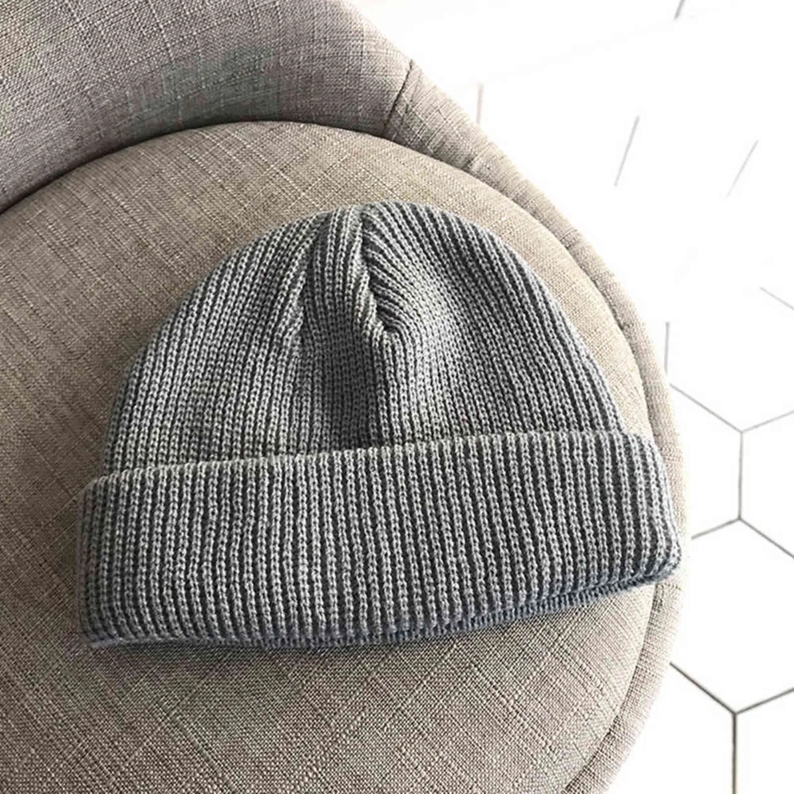 Docker Leon Homens Inverno de Casco Chapéu Chapéu Chapéu Mulheres Sólida Sold Soft Beanie Crânio Tampão Moda Retro Navy Miki Quente Elástica Headwear Y21111