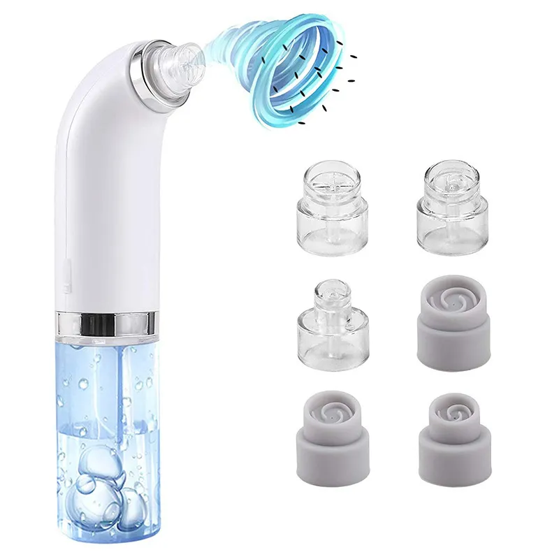Portable Electric Small Bubble Blackhead Remover USB Rechargeable Water Cycle Pore Comedone Vacuum Suction Cleaner Tool 26