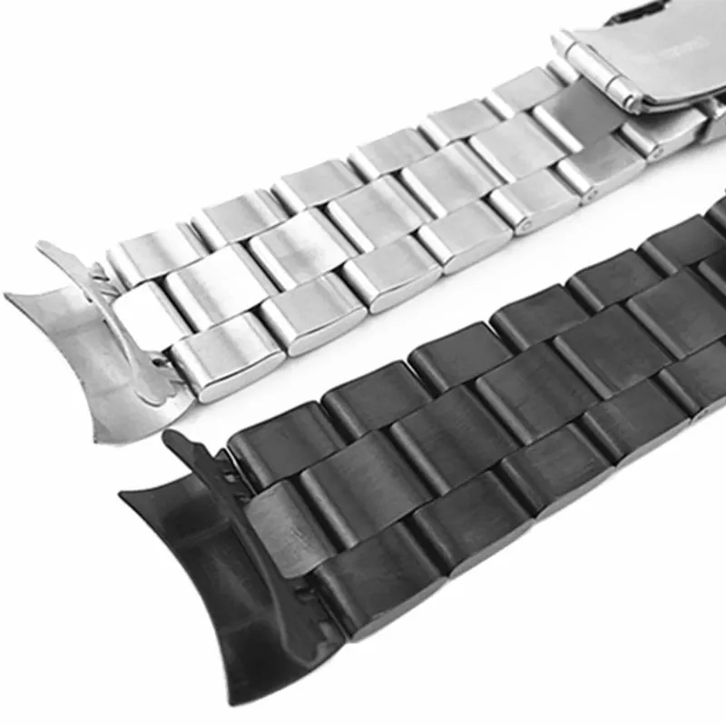 Bracelets de montre 22mm sans HAP Design Bracelet pour Galaxy 3 45mm bande en acier inoxydable Bracelet 46mm Gear S3268B