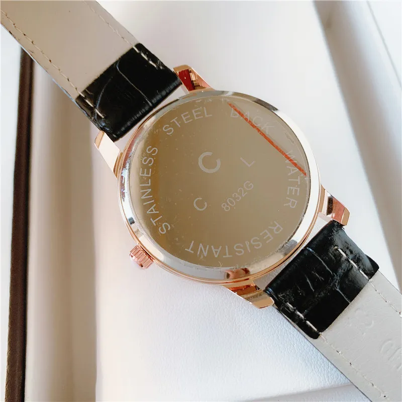 여성을위한 최고 브랜드 쿼츠 손목 시계 레이디 소녀 스타일의 금속 스틸 밴드 시계 C27200G