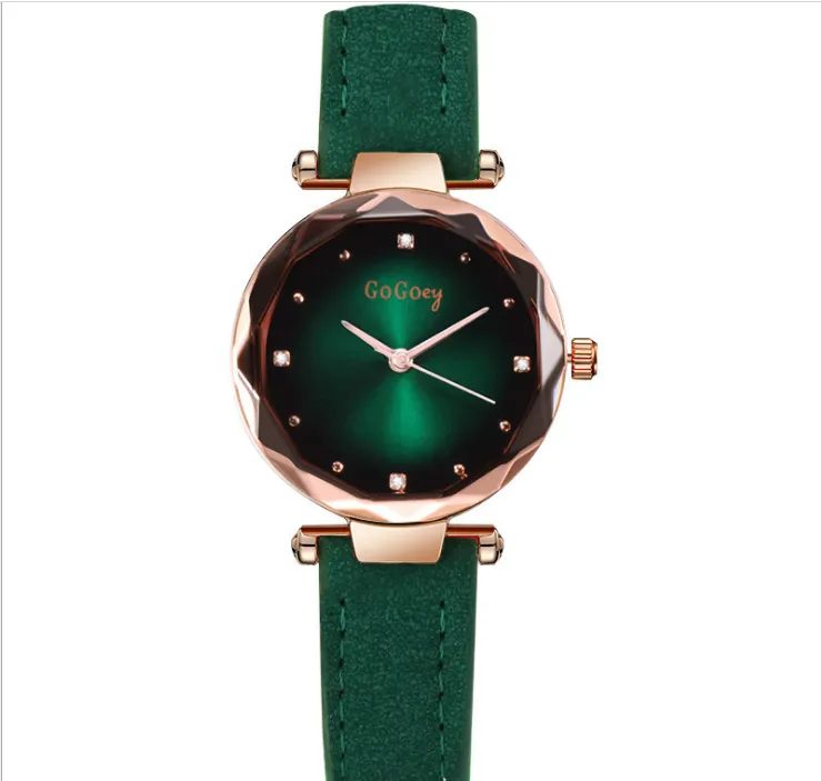 Luksusowy piękny CWP Women Wrist zegarek Rekreacyjny Szkoła Mody ze Szkonami Mody Wristwatches Dazzle Diamond Kolorowy Dal Kwarc WAT268S