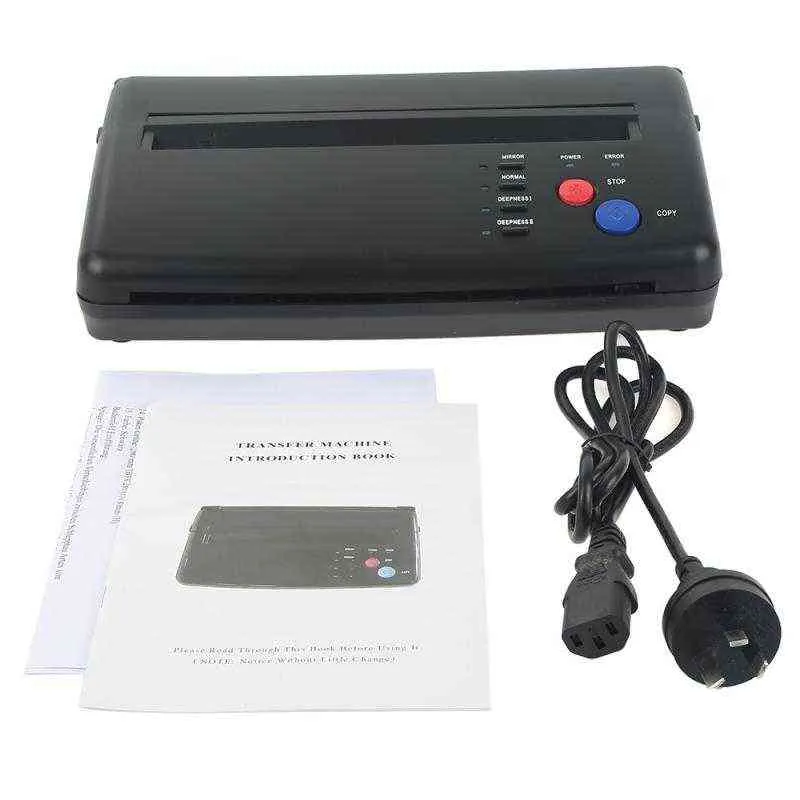 Tattoo Transfer Machine Kit Stencils Device Printer Drawing الأدوات الحرارية للوشم الاستنسل نقل ورقة نسخة الطباعة 27708548