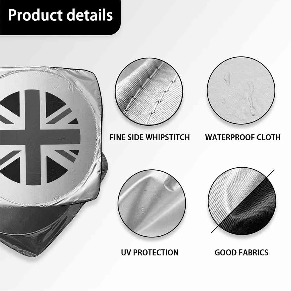 Car Sunshade Foldable Sun Visor Cover For MINI Cooper One S R50 R52 R53 R55 R56 R60 R61 F54 F55 F56 F57 F60 Countryman Clubman