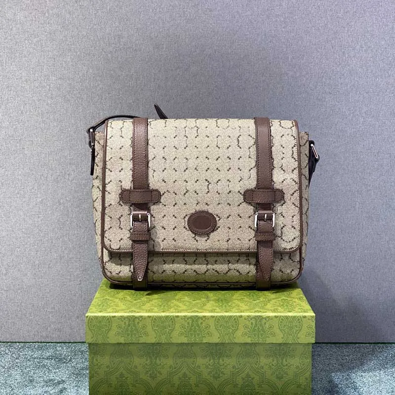 Messenger väska läder en axel rymliga budbärare väskor handväska modedesigner ryggsäck handväska mynt purses 658542 hög qualit286s