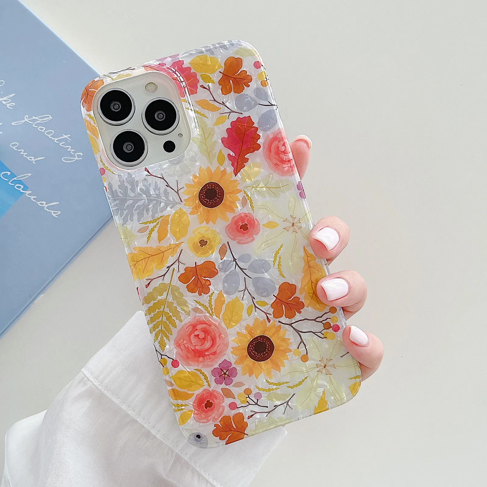 Étuis de téléphone mignons pour Samsung Galaxy A52 A72 A32 5G A51 A71 4G S21 S20 Plus S20 FE Note 20, coque Ultra souple à fleurs