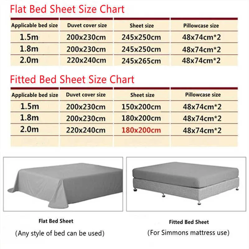 Czysta Biała Pościel Zestaw King Size Room Proste i wyrafinowane Home Tekstylne Komfort Komfort Pościel 220x240 CM 4 sztuk 210831