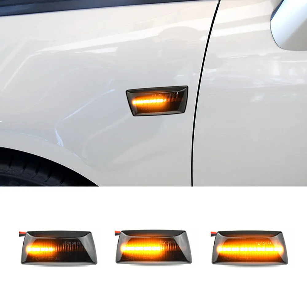 Nowy LED dynamiczny włączony kierunkowskaz boczny błotnik Marker sekwencyjny migacz dla opla Astra H MK5 Insignia Zafira Corsa D MK4 Meriva Adam