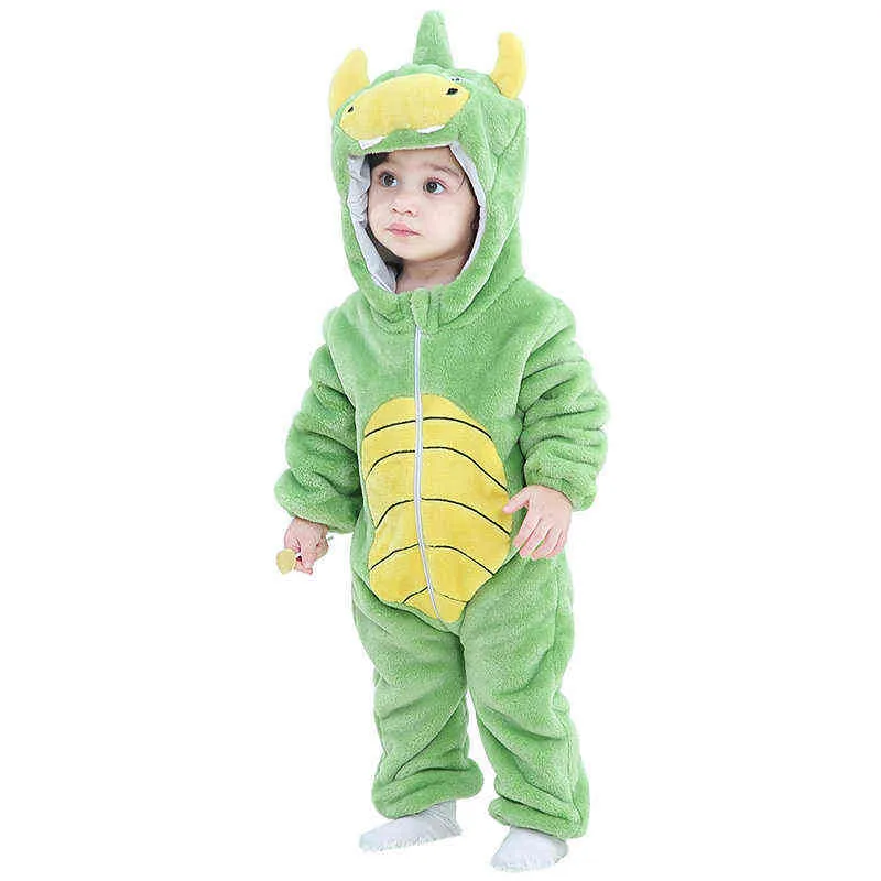 Pyjamas pour enfants Enfants Bébé Animal Vêtements de Nuit Filles Cosplay Pyjama Garçons Combinaison Onesie Panda Pyjama 211130