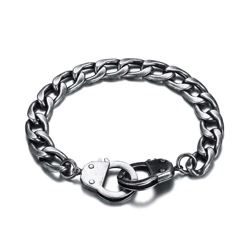 Newest Exotic Style Men's Bracelet High Polished Stainless Steel Spiral Link Chain Bracelets Male Jewelry Good for Party Banq2778