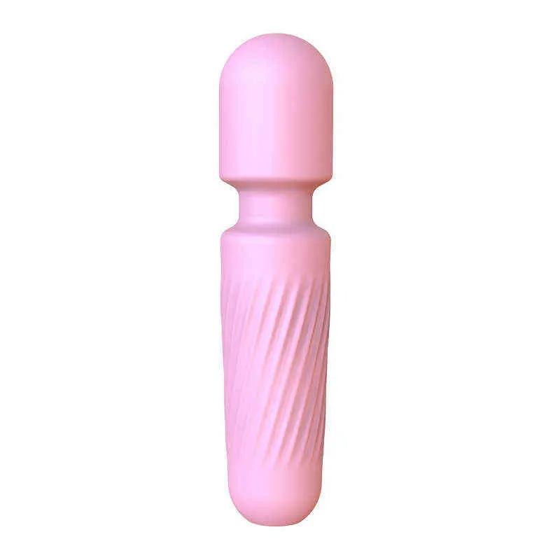 NXY Vibrators Forget language bear AV stick women's fun masturbation device charging silicone Mini vibration massage adult sex products 0226