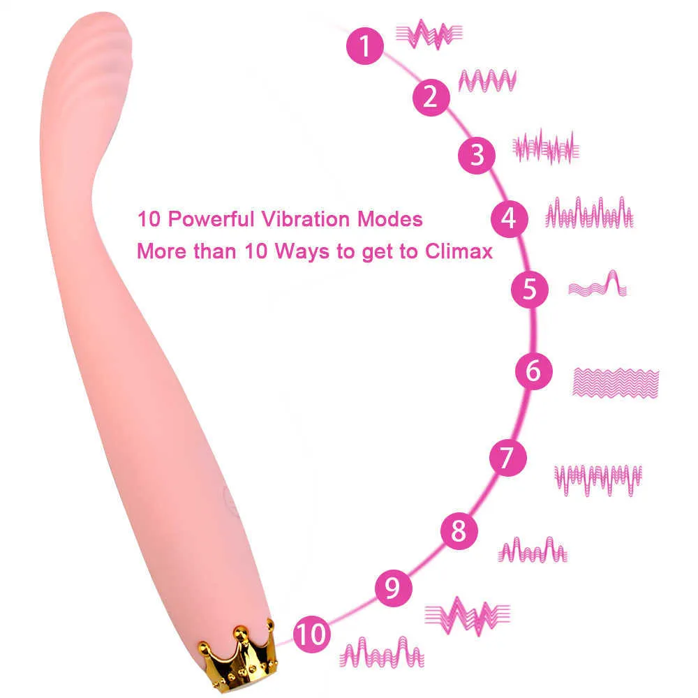 Massage Gegenstände Sex Spielzeug für Frauen Finger Vibrator 10 Geschwindigkeit Schnelle Orgasmus Nippel Clitoris Stimulator Vagina Massagegerät Dildo