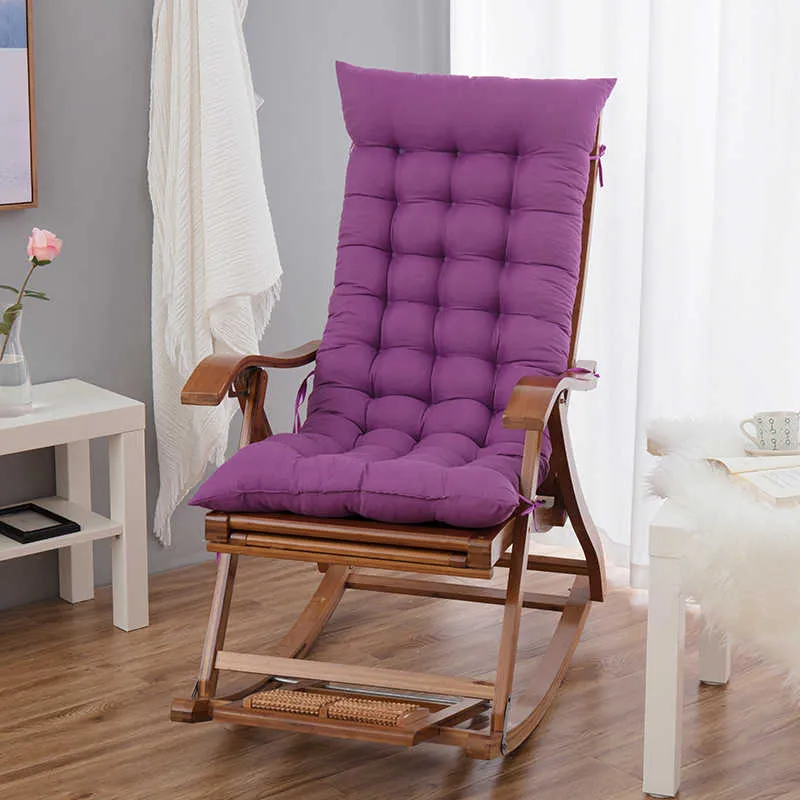 Мягкая длинная подушка для стула, расслабляющая подушка для кресла-качалки, коврик татами, шезлонг, кресло для пляжа, подушка для дивана, коврик двойного назначения 2329D