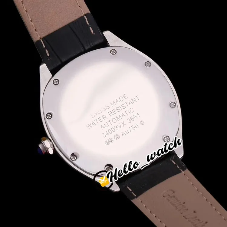 41mm Drive De WGNM0003 Horloges Witte Wijzerplaat Zwitsers Quartz Herenhorloge Rose Gouden Kast Bruine Lederen Band Sport Horloges Hoge Quali2572