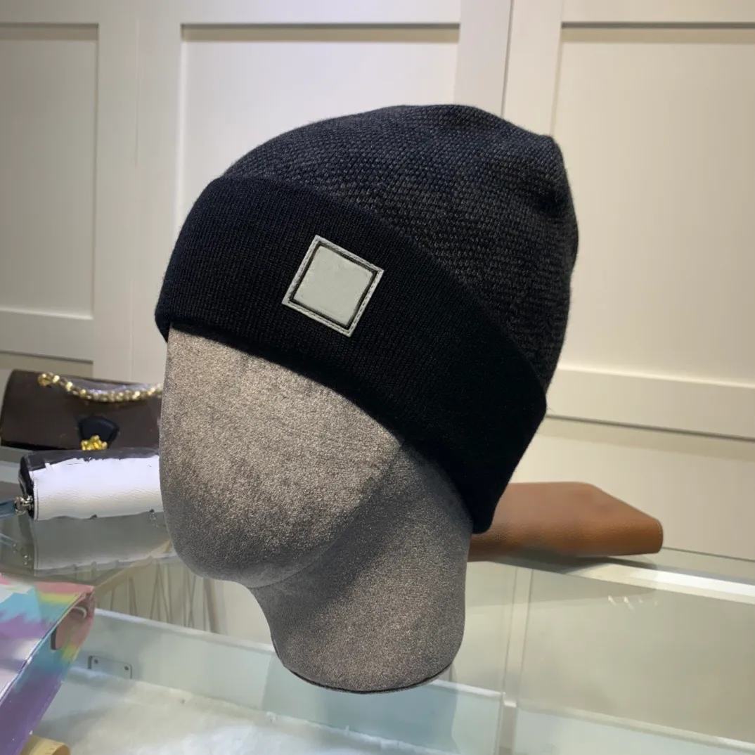 Designer Beanie Hat Modebrief Männer und Frauen lässige Hüte Herbst und Winter hochwertiger Wollkappe Kaschmir 3437 3437