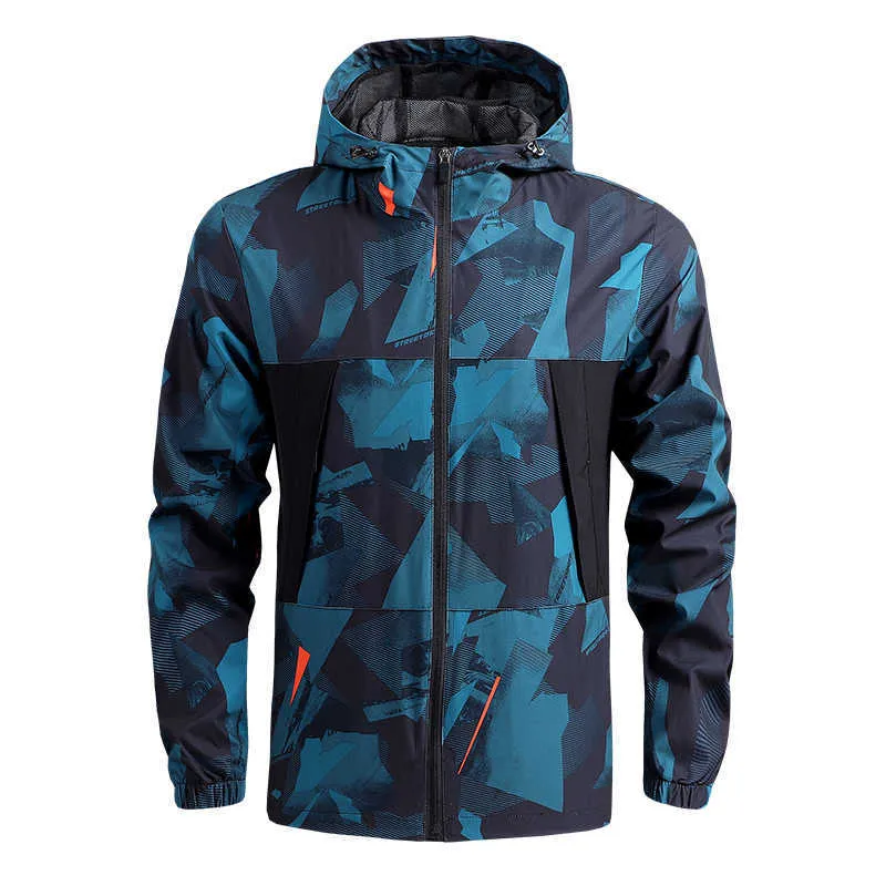 Shark Soft Shell Wojska kurtka taktyczna mężczyźni Casual Sports Outdoor Coat Wodoodporne oddychanie Spring Thin Men Men Camuflage Kurtka 211025